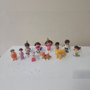 Dora The Explorer Figures Set Of 11